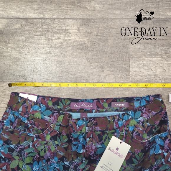 Gloria Vanderbilt Amanda The Original Slimming Jean Size 18 Short - Picture 3 of 6